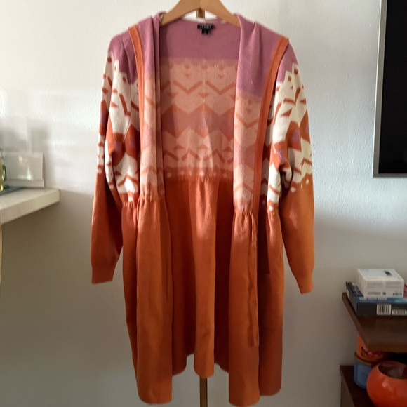 Torrid Everyday Plush Anorak Hooded Cinched Waist Sweater - Picture 7 of 13